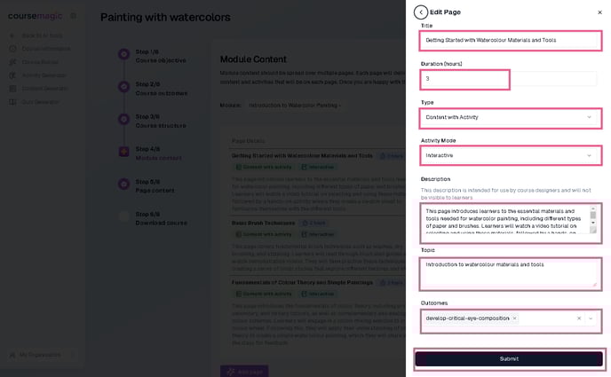 Module content3